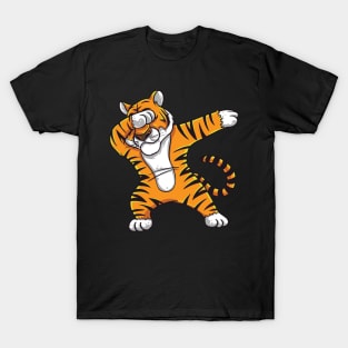 Funny Dabbing tiger shirt - perfect gift for kids T-Shirt